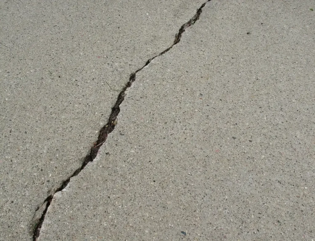 concrete crack