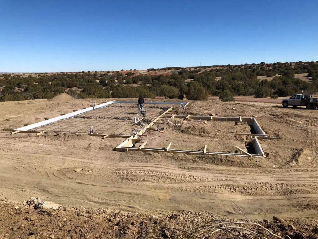 foundation concrete work