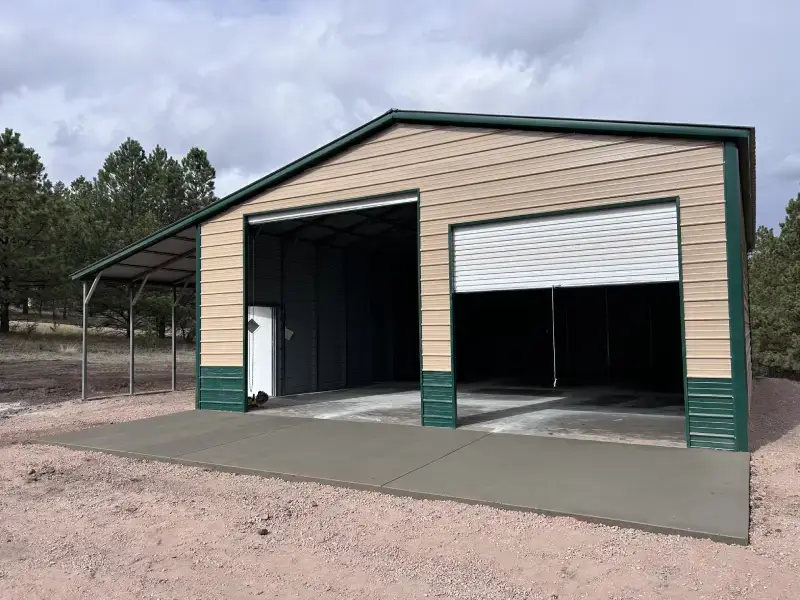 concrete apron